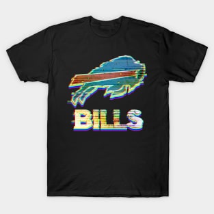 Buffalo Bills Glitch T-Shirt